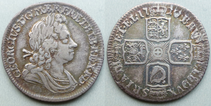 George I 1720 shilling
